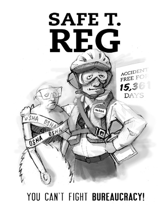 You can't fight bureaucracy! Safe T. Reg