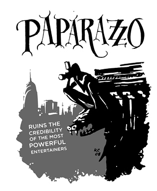 Ruins the credibility of the most powerful entertainers. Paparazzo