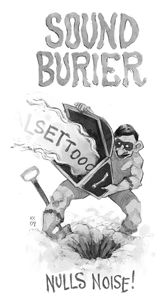 Nulls noise! Sound Burier